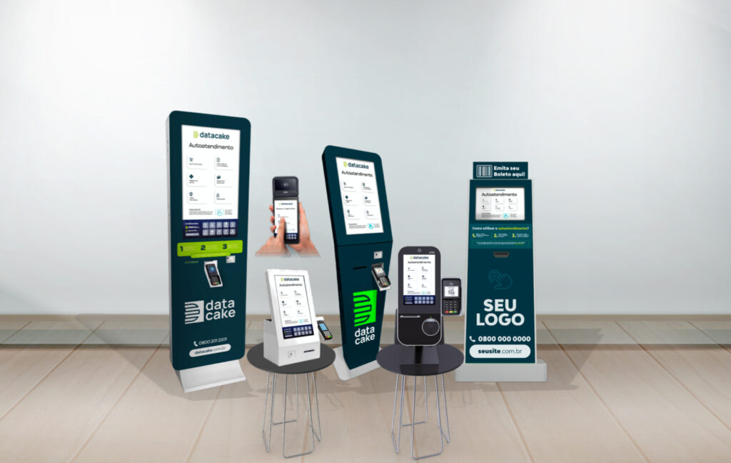 Melhorias visuais e fluxos para totem